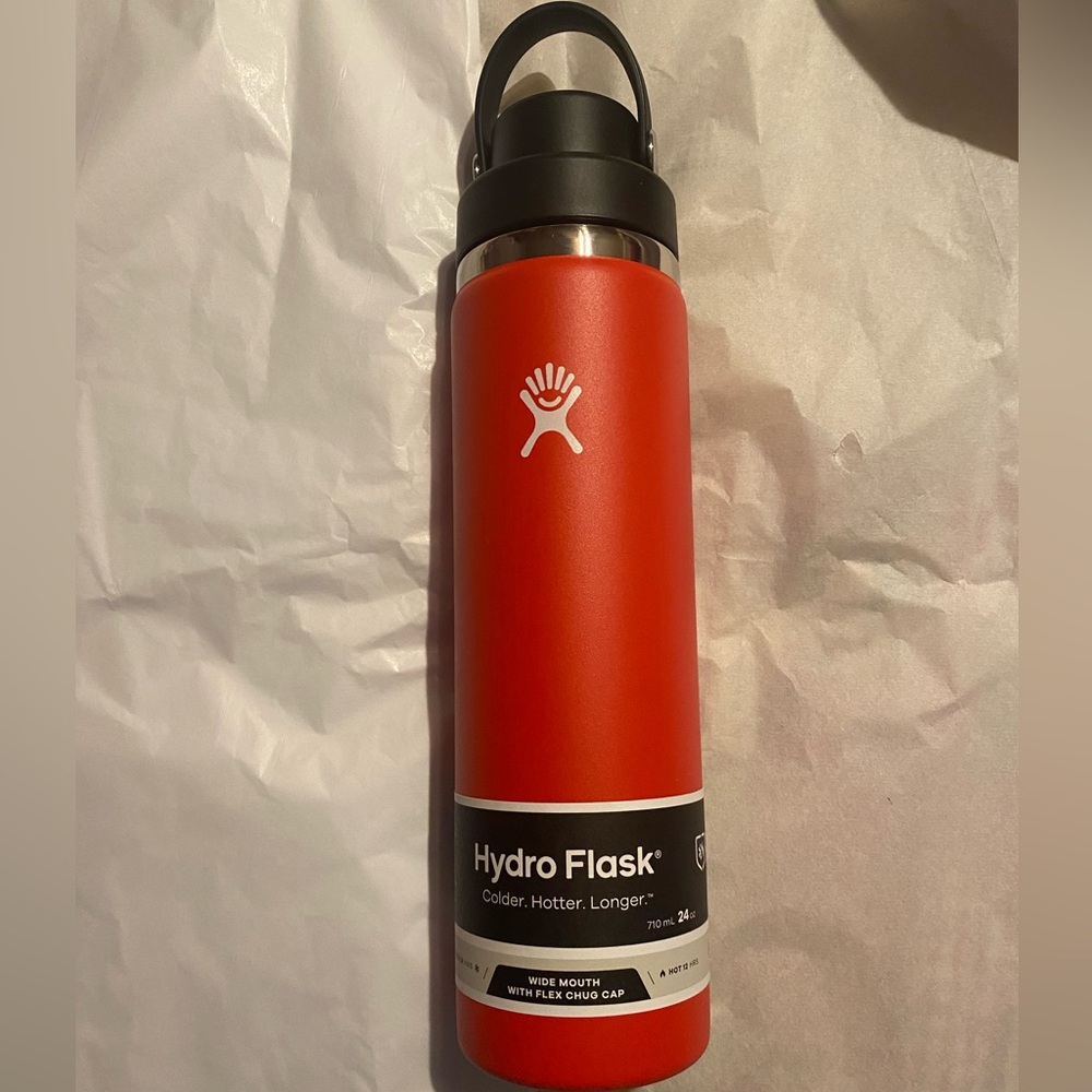 Hydro Flask NEW Red and Yellow Hydro Flask 24oz